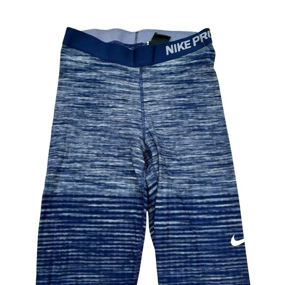 Ladies Nike Pro Hyperwarm England Nordic Print Leggings Size Medium - Picture 6 of 14